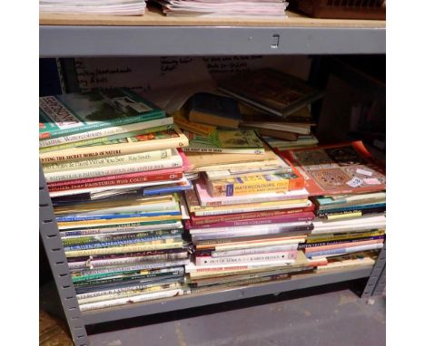 Shelf of predominantly art related books. Not available for in-house P&amp;P 