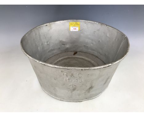 A 1943 military basin 
