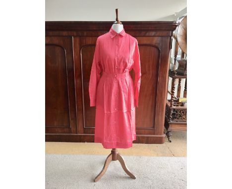 1960s ladies' summer fashion, comprising silk shirt dresses and similar by Billy Bonny, Peter Saunders, US Clothing, Stirling