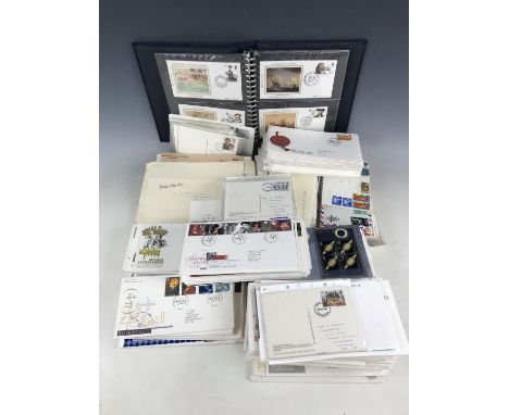 A large quantity of GB First Day covers including maritime and England etc
