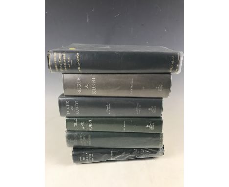 A number of volumes pertaining to the Gurkas, to include; Extracts from the History of the Seventh Gurkha Rifles, 1954, Huxfo
