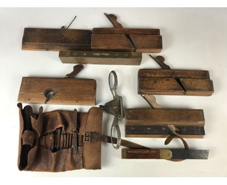Wood working tools including a Preston's patent plane etc