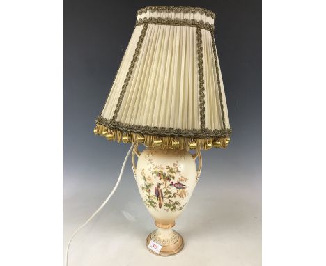 A Crown Ducal table lamp with shade