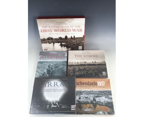 Imperial War Museum associated and other books pertaining to the battlefields of the First World War, including; Osgood, Digg