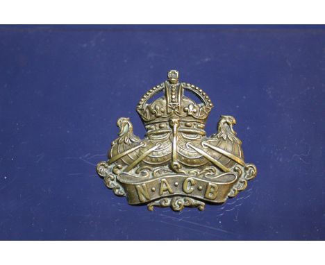 Cap badge (N.A.C.B.) Navy and Army canteen board 1917-1921