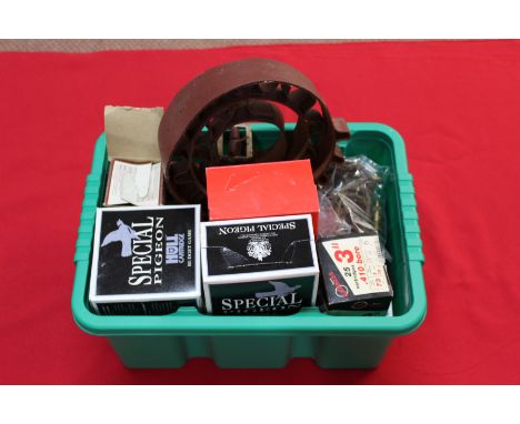 Approx 240 12 bore cartridges with approx 43 .410 cartridges (3") and a cleaning kit, this item can only be purchased by some