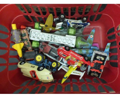 Unboxed Dinky and Corgi models to include aircraft