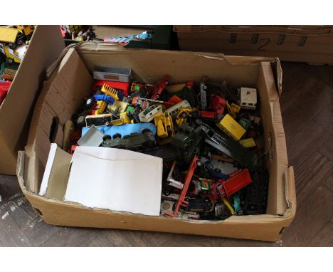 Unboxed mainly die cast models, Dinky etc including Army models
