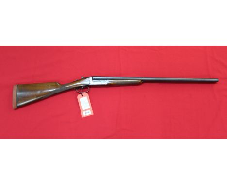 A 20 bore B/L/N/E side-by-side shotgun by Larranaga, S/No.92631, this item can only be purchased by someone with a current va