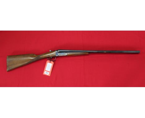 A 12 bore B/L/N/E side-by-side shotgun by Gorosabel, S/No.P.G.107150, this item can only be purchased by someone with a curre