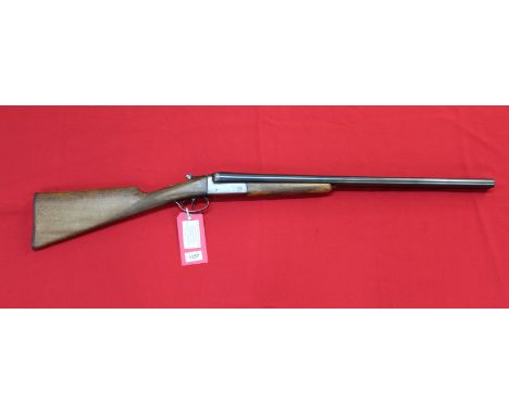 A Spanish 12 bore S/S/N/E shotgun with 25" barrels by 'Eibar', S/No.134481, a good tidy example, this item can only be purcha