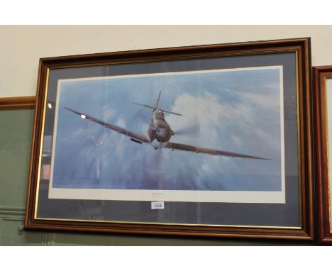 A Coulson print 'Spitfire Magic', framed and glazed, 16" x 28"