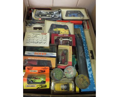 Boxed models, Corgi, Dinky, Matchbox etc