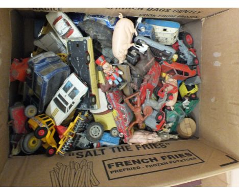Unboxed models, Corgi, Dinky and Crescent
