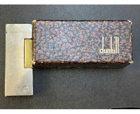 Dunhill cigarette lighter boxed