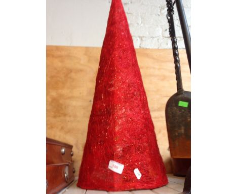 RED CONICAL ITEM