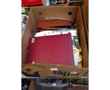 A BOX OF STAMPS/FIRST DAY COVERS