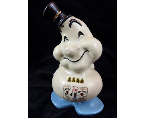 Wade commemorative Jim Beam whisky decanter c 1996 H:27cm