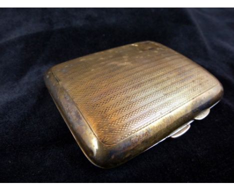 Silver cigarette case. 53g