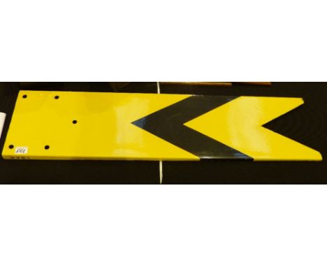 Original LNER enamel signal bar