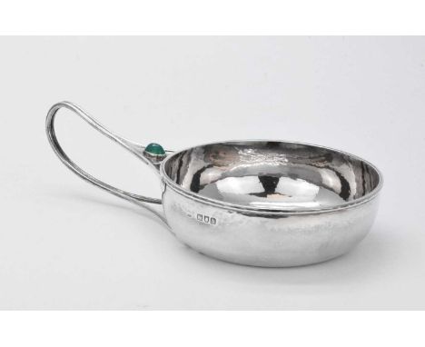 Charles Robert Ashbee (1863-1942) for the Guild of Handicraft silver porringer or butter dish, in the Arts &amp; Crafts style