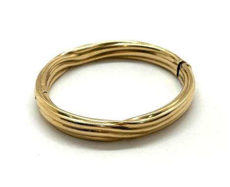 9ct gold bangle total weight 23grams