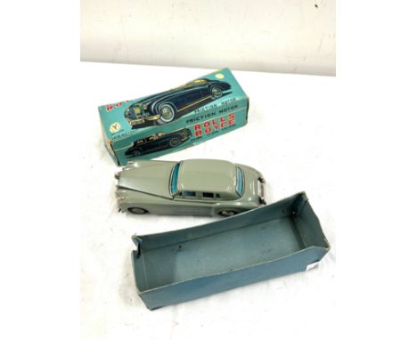 Boxed friction motor rolls royce silver cloud saloon boxed item no 10627