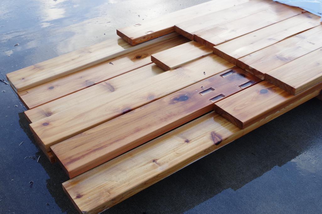 [32] 2x8 Cedar Boards, Lengths up to 20', Lumber may have defects
