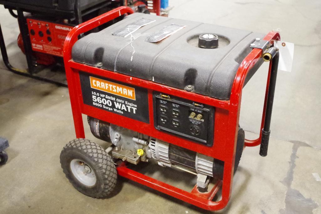 Craftsman 5600 Watt Generator Oil Change