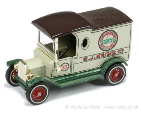 Matchbox Models of Yesteryear Y12 1912 Ford Model T Van "Heinz" colour trial model - pale green-grey body with cast type 3 re