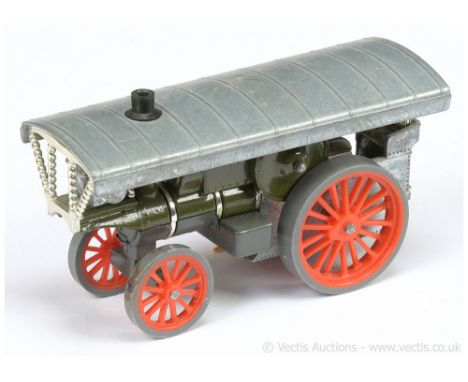 Matchbox Models of Yesteryear Y19 1905 Fowler B6 Showmans Engine pre-production trial model - bare metal rear body and canopy