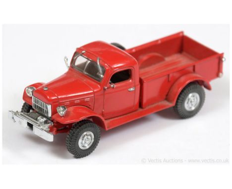 Matchbox Models of Yesteryear "First Great 4x4 Collection" YYM35053 1946 Dodge Power Wagon - Pre-production colour trial mode
