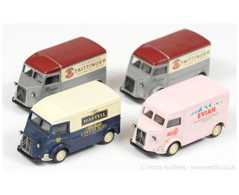 Matchbox Models of Yesteryear "A Taste of France" a group of Pre-production trial models (1) YTF01 "Evian" - pale pink body w