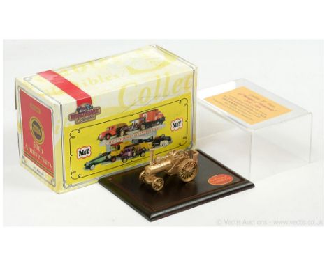 Matchbox Models of Yesteryear Code 2 issue Y1 Allchin Traction Engine "50th Anniversary Model of Yesteryear" - finished in go