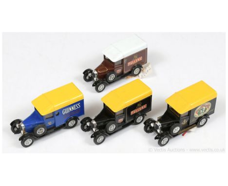 Matchbox Models of Yesteryear Y47 1929 Morris Cowley Light Van trial group (1) "Anchor Steam Beer" - black body, yellow roof,