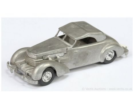 Matchbox Models of Yesteryear Y18 1937 Cord 812 Sedan - Toolmakers Castings - includes various components for this model incl