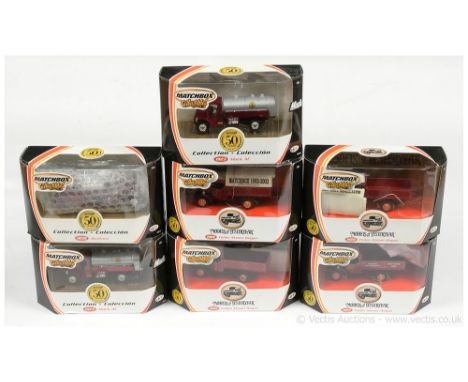 Matchbox Collectables a mixed group of models to include 96999 1923 Mack AC Tanker, 1922 Foden Steam Wagon - Matchbox 1952-20