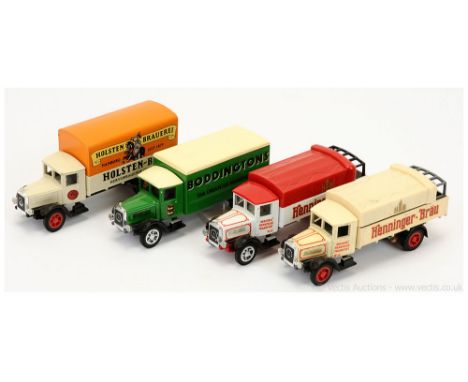 Matchbox Models of Yesteryear "Great Beers of the World" Pre-production models - all are Mercedes L5 Lorries (1) "Holstein" -