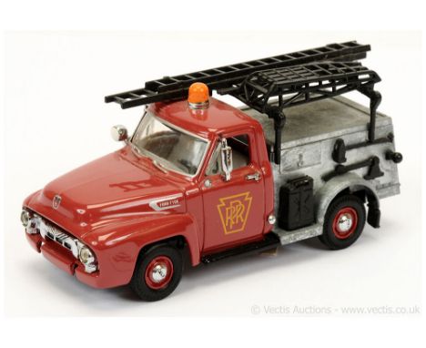 Matchbox Models of Yesteryear "Fire Engine Series" - YYM35187 1954 Ford F100 Civil Defence Truck - Pre-production trial model