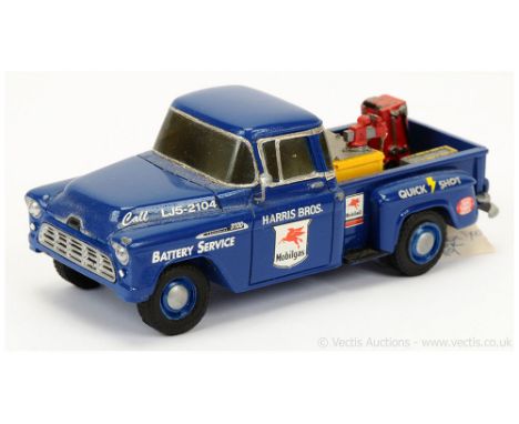 Matchbox Models of Yesteryear YRS03 Chevrolet 3100 "Mobil Battery and Quick Start Service" - pre-production trial mock-up res