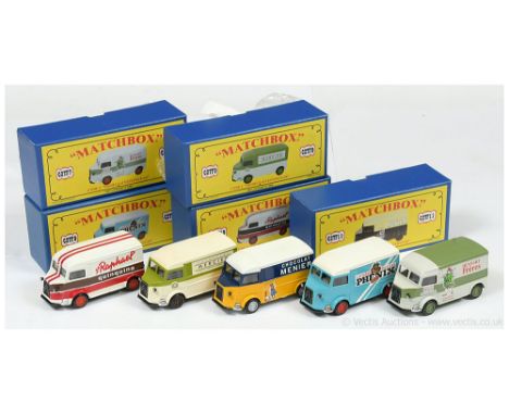 Matchbox Models of Yesteryear Code 2 issues1947 Citroen H Van group of models based on the trial 2nd series "Taste of France"