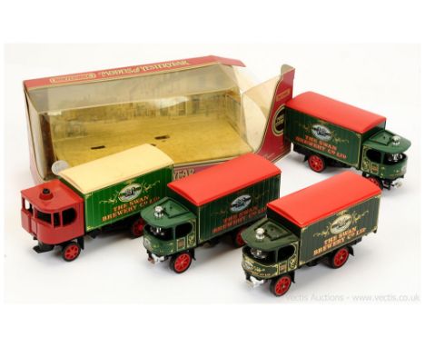 Matchbox Models of Yesteryear "Great Beers of the World" Pre-production trial models YGB03 "The Swan Brewery Co Ltd" (1) dark