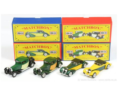 Matchbox Models of Yesteryear Code 2 issues Code 2 issues (1) MBC02 1938 Hispano Suiza - metallic green body and chassis, yel