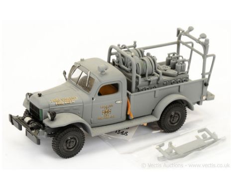 Matchbox Models of Yesteryear "Fire Engine Series" YYM37636 Field Truck - Pre-production trial model - grey primer body with 