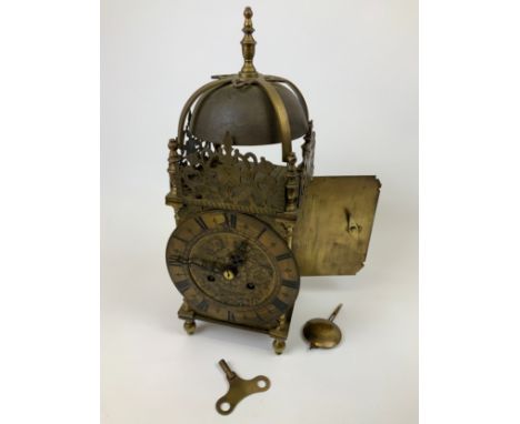 Brass Lantern Clock - 40cm 
