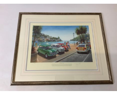 Framed Limited Edition Print - An Italian job 