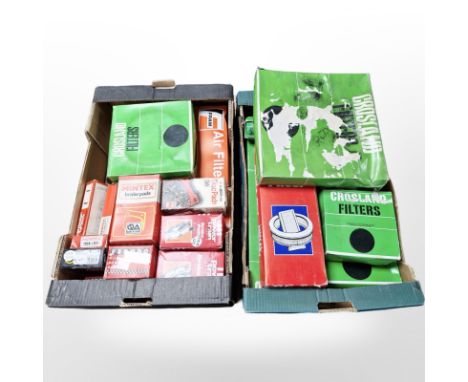 A group of vintage boxed car parts including Ferodo, as illustrated. (2 boxes)