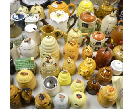 Novelty Honey Pots and Teapots - including Price Brothers, Wade Heath, West German, etc 