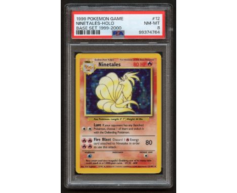 Do you think Ninetales got a salon blowout for the Base Set art photoshoot?This card has been authenticated and graded by PSA