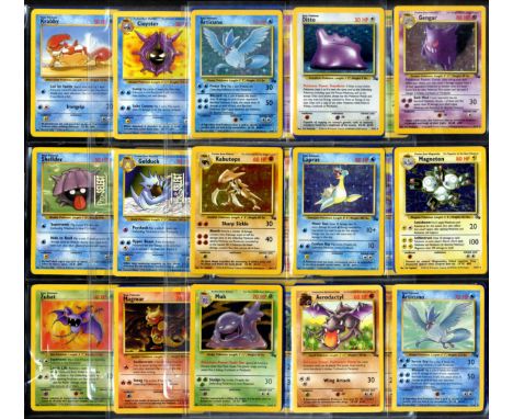 This partially complete fossil set is a great starting place for anyone looking to collect the set. The set has seven of the 